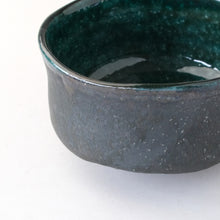 Load image into Gallery viewer, MINOYAKI BLUE CAVE MATCHA BOWL