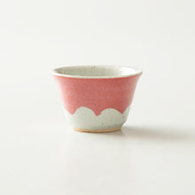 Load image into Gallery viewer, FUJI TEACUP SET OF 2 (BLUE/RED)