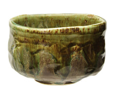 Load image into Gallery viewer, MINOYAKI SHIKIAN MATCHA BOWL (GREEN)