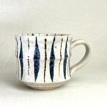 Load image into Gallery viewer, ROKURO DARK & BLUE STRIPED MUG CUP