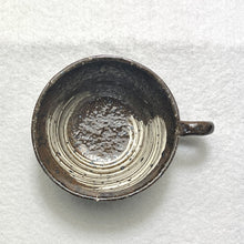 Load image into Gallery viewer, ROKURO WHITE & BROWN BRUSHED MUG CUP