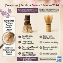 Load image into Gallery viewer, CHASEN / BAMBOO MATCHA WHISK ♯100 (DARK BROWN)