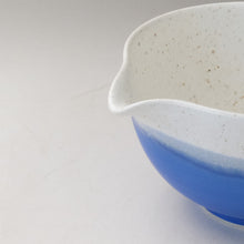 Load image into Gallery viewer, MINOYAKI SOU-KAI/BLUE SEA KATAKUCHI MATCHA BOWL