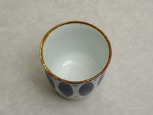 Load image into Gallery viewer, HASAMIYAKI BLUE SMALL CUP*