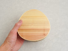 Load image into Gallery viewer, SUGI WOOD BENTO BOX / WOODEN LUNCH BOX (CIRCLE)*