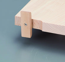 Load image into Gallery viewer, SHIMANTO CYPRESS WOOD CUTTING BOARD WITH STAND (3SIZES)