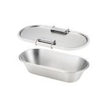 Load image into Gallery viewer, AIKATA BENTO BOX / STAINLESS CONTAINER WITH STOPPER (GRAY)