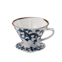 Load image into Gallery viewer, MINOYAKI TAKO KARAKUSA CERAMIC COFFEE DRIPPER