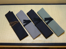 Load image into Gallery viewer, COMO+KATABA HANDMADE CANVAS MEDIUM KNIFE ROLL WITH COTTON STRAP (7POCKETS)