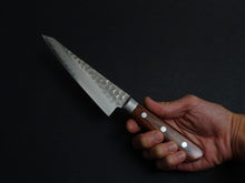 Load image into Gallery viewer, KICHIJI VG-10 HAMMERED DAMASCUS HONESUKI KAKU 150MM*