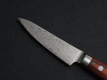 Load image into Gallery viewer, KICHIJI ZAD AUS-10 45 LAYER DAMASCUS PARING KNIFE 80MM