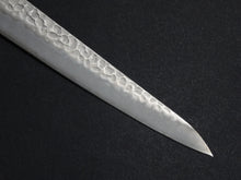 Load image into Gallery viewer, KICHIJI AUS-8 HAMMERED SUJIHIKI 240MM RED HANDLE