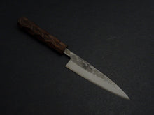 Load image into Gallery viewer, KICHIJI x NAGURI SLD NASHIJI PETTY 135MM NAGURI CURVED WENGE WOOD HANDLE