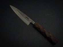 Load image into Gallery viewer, KICHIJI x NAGURI SLD NASHIJI PETTY 135MM NAGURI CURVED WENGE WOOD HANDLE