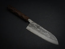 Load image into Gallery viewer, KICHIJI x NAGURI SLD NASHIJI SANTOKU 165MM NAGURI CURVED WENGE WOOD HANDLE