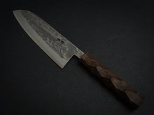 Load image into Gallery viewer, KICHIJI x NAGURI SLD NASHIJI SANTOKU 165MM NAGURI CURVED WENGE WOOD HANDLE
