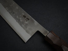 Load image into Gallery viewer, KICHIJI x NAGURI SLD NASHIJI GYUTO 210MM NAGURI CURVED WENGE WOOD HANDLE