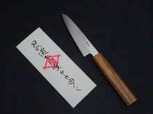 Load image into Gallery viewer, HADO GINSAN PETTY 120MM OAKWOOD HANDLE FORGED BY SATOSHI NAKAGAWA