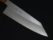 Load image into Gallery viewer, HADO GINSAN KIRITSUKE BUNKA 180MM OAKWOOD HANDLE FORGED BY SATOSHI NAKAGAWA**