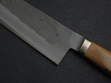 Load image into Gallery viewer, OUL AOGAMI-2 STAINLESS CLAD NASHIJI GYUTO 210MM WALNUT HANDLE