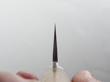 Load image into Gallery viewer, OUL AOGAMI-2 STAINLESS CLAD NASHIJI GYUTO 210MM WALNUT HANDLE