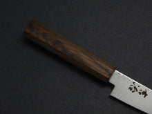 Load image into Gallery viewer, KICHIJI VG-10 33LAYER DAMASCUS PETTY KNIFE 150MM OCTAGONAL PAKKAWOOD HANDLE