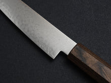 Load image into Gallery viewer, KICHIJI VG-10 33LAYER DAMASCUS PETTY KNIFE 150MM OCTAGONAL PAKKAWOOD HANDLE