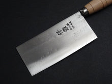 Load image into Gallery viewer, SENTAN SHIROGAMI-2 CARBON STEEL MIGAKI CLEAVER 170MM
