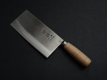 Load image into Gallery viewer, SENTAN SHIROGAMI-2 CARBON STEEL MIGAKI CLEAVER 170MM