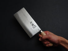 Load image into Gallery viewer, SENTAN SHIROGAMI-2 CARBON STEEL MIGAKI CLEAVER 170MM