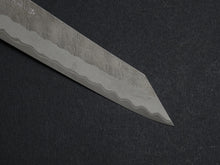 Load image into Gallery viewer, NIGARA AOGAMI SUPER CORE STAINLESS CLAD MIGAKI HAMMERED KIRITSUKE PETTY 150MM