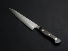 Load image into Gallery viewer, TORATETSU HAMMERED AOGAMI-2 STAINLESS CLAD PETTY 135MM