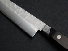 Load image into Gallery viewer, TORATETSU HAMMERED AOGAMI-2 STAINLESS CLAD PETTY 135MM