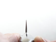 Load image into Gallery viewer, TORATETSU HAMMERED AOGAMI-2 STAINLESS CLAD PETTY 135MM