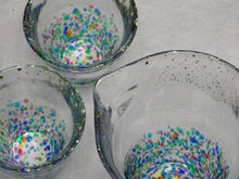 Load image into Gallery viewer, TSUGARU HANDMADE VIDRO SAKE KATAKUCHI SET MATSURI