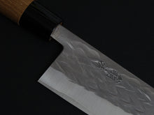 Load image into Gallery viewer, OUL SLD HAMMERED SANTOKU 165MM WALNUTWOOD HANDLE