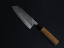 Load image into Gallery viewer, OUL SLD HAMMERED SANTOKU 165MM WALNUTWOOD HANDLE