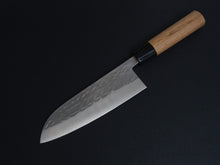 Load image into Gallery viewer, OUL SLD HAMMERED SANTOKU 165MM WALNUTWOOD HANDLE