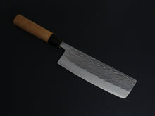 Load image into Gallery viewer, OUL SLD HAMMERED NAKIRI 165MM WALNUTWOOD HANDLE