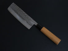 Load image into Gallery viewer, OUL SLD HAMMERED NAKIRI 165MM WALNUTWOOD HANDLE