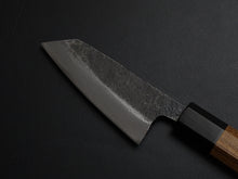 Load image into Gallery viewer, KICHIJI KUROGANE AOGAMI-2 KUROUCHI KO-BUNKA 80MM OCTAGONAL TEAK HANDLE