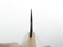 Load image into Gallery viewer, KICHIJI KUROGANE AOGAMI-2 KUROUCHI KO-BUNKA 120MM OCTAGONAL TEAK HANDLE