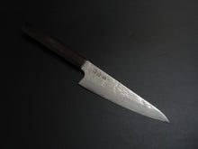 Load image into Gallery viewer, KICHIJI AUS-8 NASHIJI KO-SANTOKU 150MM OCTAGONAL MONO EBONY HANDLE