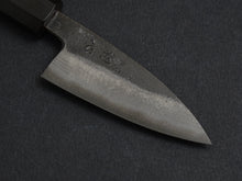 Load image into Gallery viewer, HATSUKOKORO KUMOKAGE AOGAMI-2 KUROUCHI DAMASCUS PARING 80MM OCTAGONAL WENGE HANDLE
