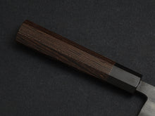 Load image into Gallery viewer, HATSUKOKORO KUMOKAGE AOGAMI-2 KUROUCHI DAMASCUS PARING 80MM OCTAGONAL WENGE HANDLE