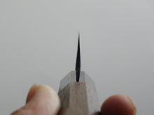 Load image into Gallery viewer, HATSUKOKORO KUMOKAGE AOGAMI-2 KUROUCHI DAMASCUS PARING 80MM OCTAGONAL WENGE HANDLE