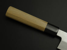 Load image into Gallery viewer, KICHIJI JOSAKU KAMAGATA USUBA 180MM MAGNOLIA WOOD OCTAGONAL HANDLE**