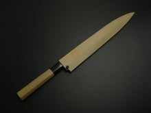 Load image into Gallery viewer, KICHIJI JOSAKU YANAGIBA 240MM MAGNOLIA WOOD OCTAGONAL HANDLE