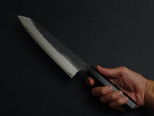 Load image into Gallery viewer, NIGARA VGXEOS KUROUCHI DAMASCUS GYUTO 210MM OCTAGONAL EBONY HANDLE