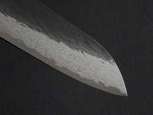 Load image into Gallery viewer, NIGARA VGXEOS KUROUCHI DAMASCUS SANTOKU 170MM OCTAGONAL EBONY HANDLE